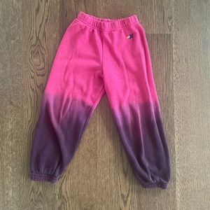 Aviator Nation kids ombré sweatpants
